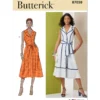 Butterick Sewing Pattern Misses' Dress and Tie Belt 15 Butterick Sewing Pattern Misses' Dress and Tie Belt