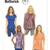 Butterick Sewing Pattern Misses'/Misses' Petite Tucked Tops (PDF) 14 Butterick Sewing Pattern Misses'/Misses' Petite Tucked Tops (PDF)