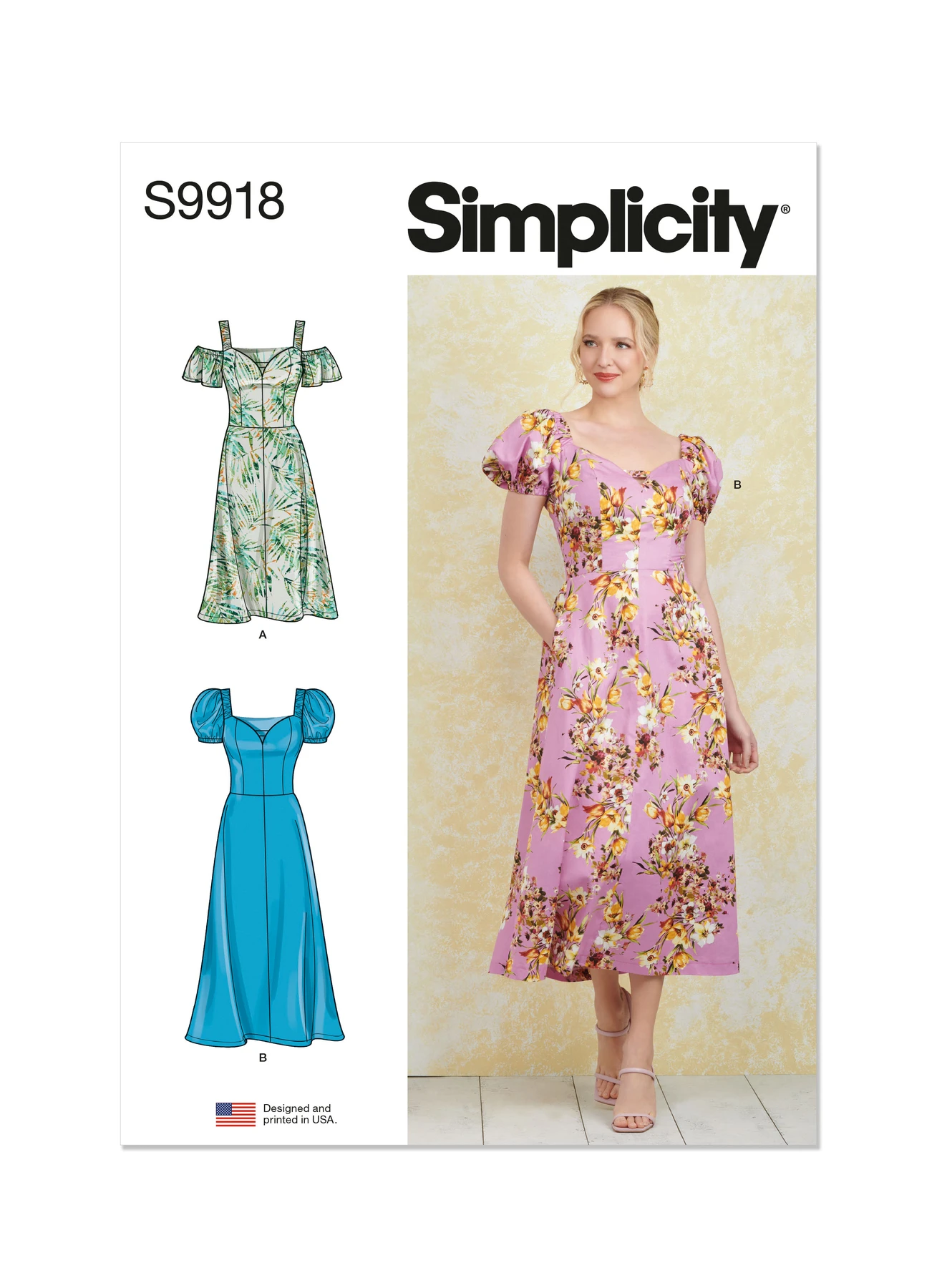 Simplicity Sewing Pattern Misses' Dress with Sleeve and Length Variations 1 Simplicity Sewing Pattern Misses' Dress with Sleeve and Length Variations
