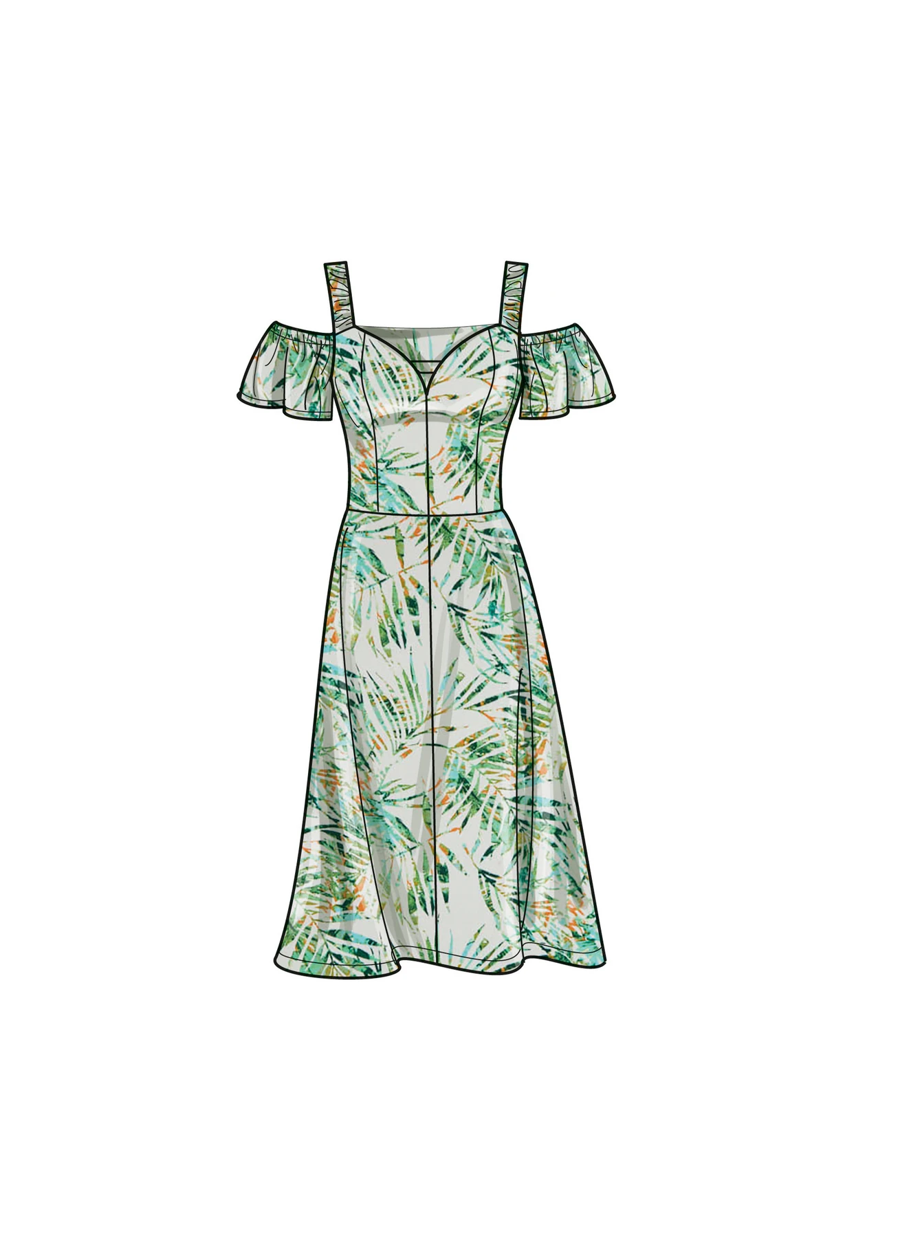 Simplicity Sewing Pattern Misses' Dress with Sleeve and Length Variations 3 Simplicity Sewing Pattern Misses' Dress with Sleeve and Length Variations