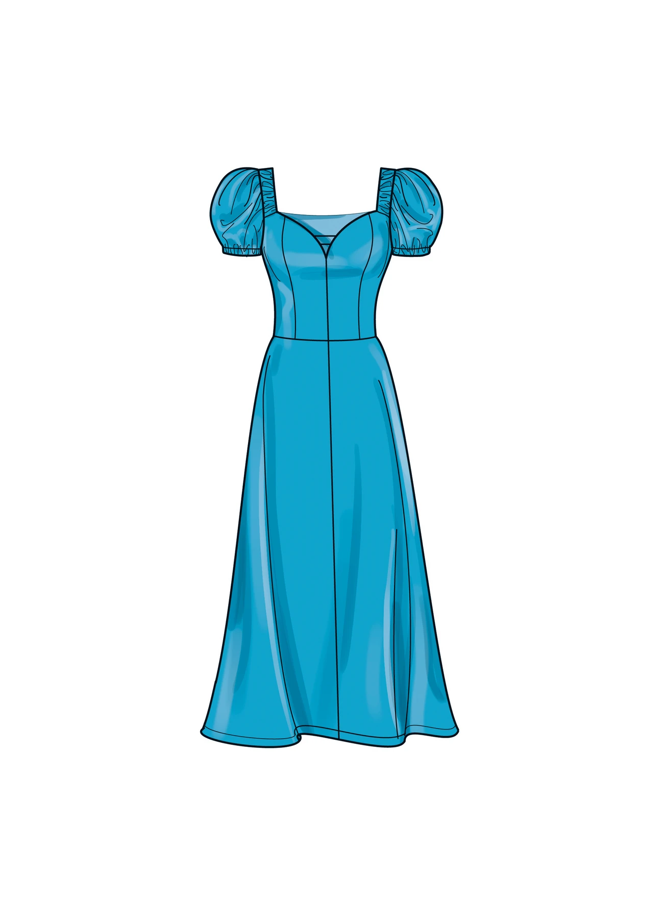 Simplicity Sewing Pattern Misses' Dress with Sleeve and Length Variations 4 Simplicity Sewing Pattern Misses' Dress with Sleeve and Length Variations