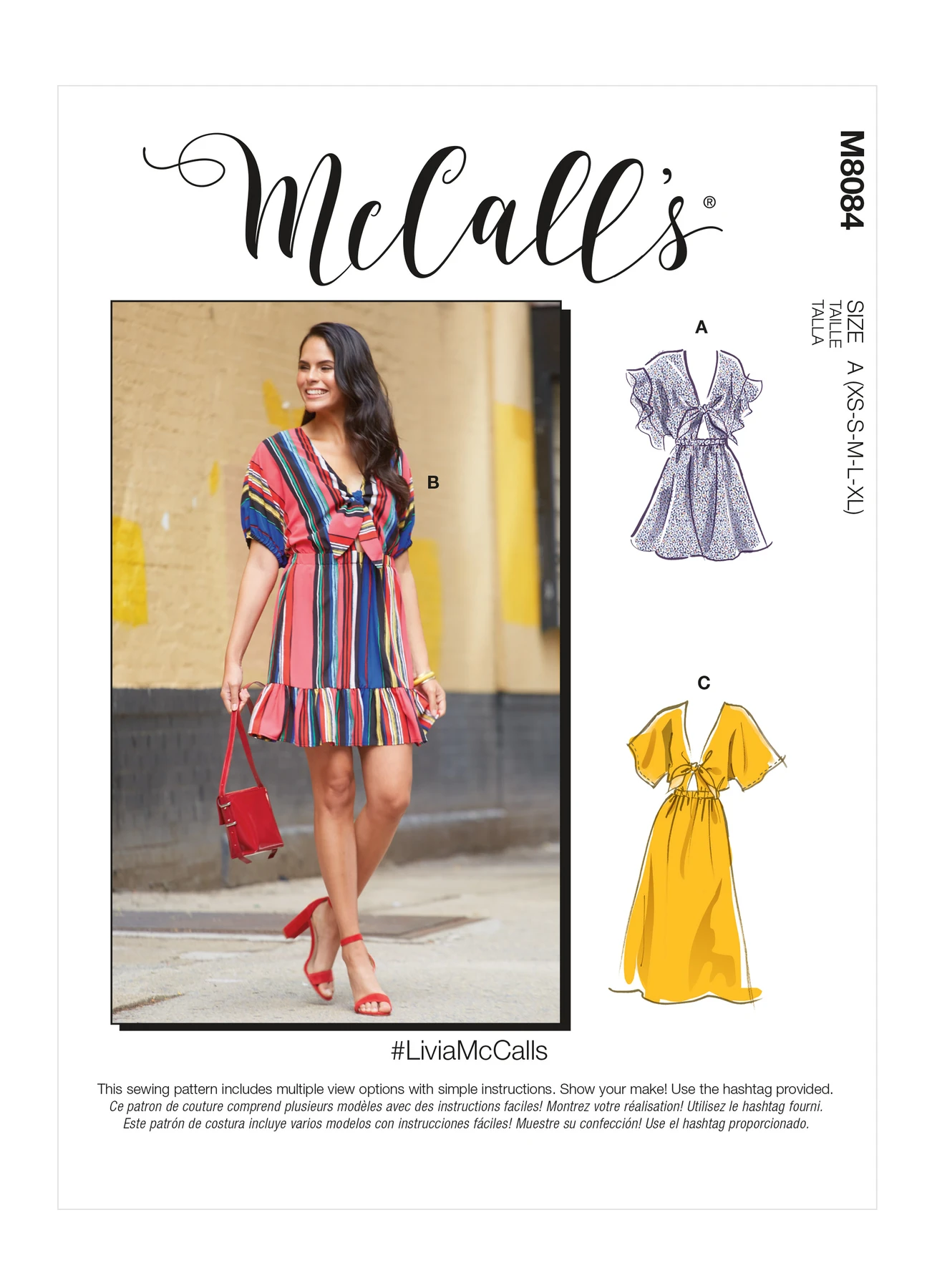 McCall's Sewing Pattern Misses' Dresses (PDF) 1 McCall's Sewing Pattern Misses' Dresses (PDF)