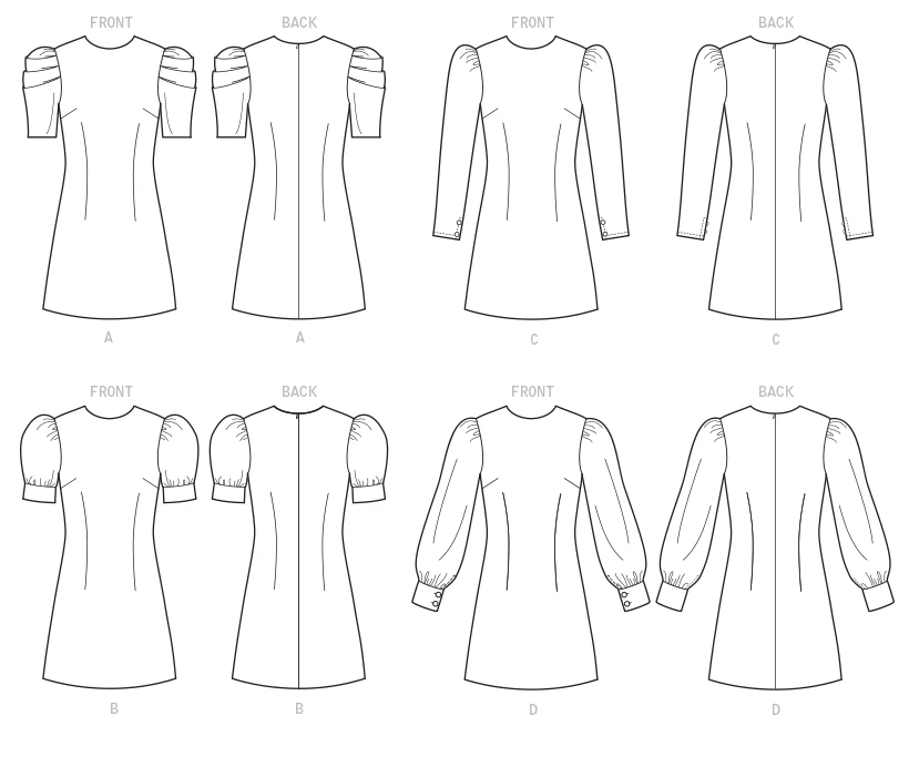 McCall's Sewing Pattern Misses' and Women's Dresses (PDF) 10 McCall's Sewing Pattern Misses' and Women's Dresses (PDF)