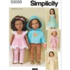 Simplicity Sewing Pattern 18" Doll Clothes by Elaine Heigl Designs (PDF) 13 Simplicity Sewing Pattern 18" Doll Clothes by Elaine Heigl Designs (PDF)