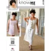 Know Me Sewing Pattern Misses' and Miss Petite Top and Skirt in Two Lengths by Raven Maureen (PDF)