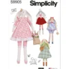 Simplicity Sewing Pattern Slender Plush Bunny and Clothes By Elaine Heigl Designs 9 Simplicity Sewing Pattern Slender Plush Bunny and Clothes By Elaine Heigl Designs