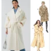 New Look Sewing Pattern Misses' Coat with Belt in Two Lengths