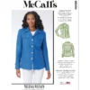 McCall's Sewing Pattern Misses' Jacket by Melissa Watson (PDF)