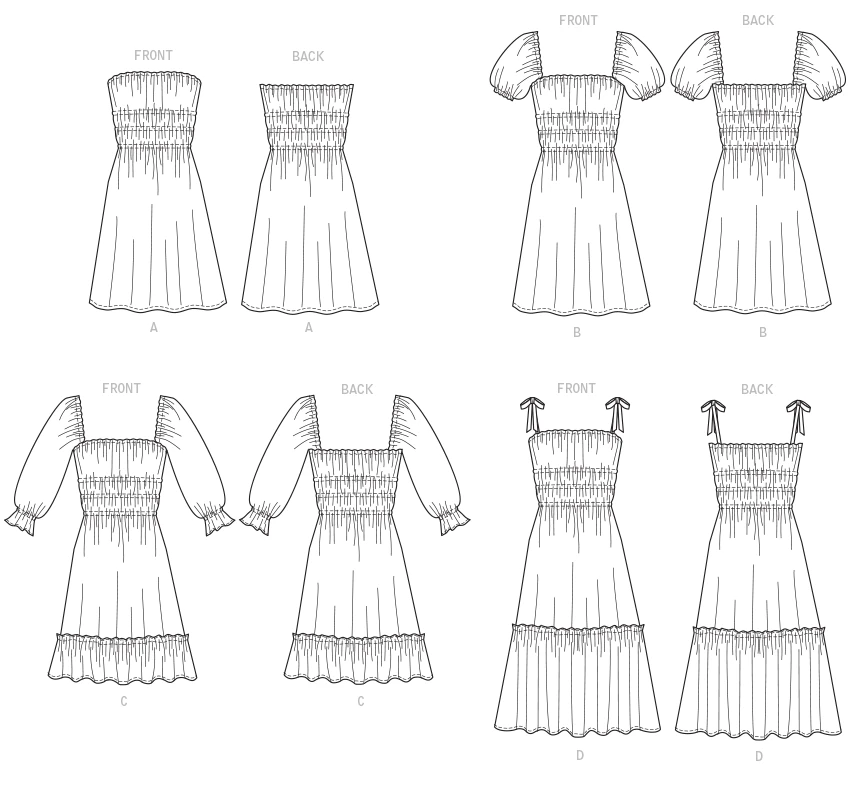 McCall's Sewing Pattern Misses' Dresses (PDF) 9 McCall's Sewing Pattern Misses' Dresses (PDF)