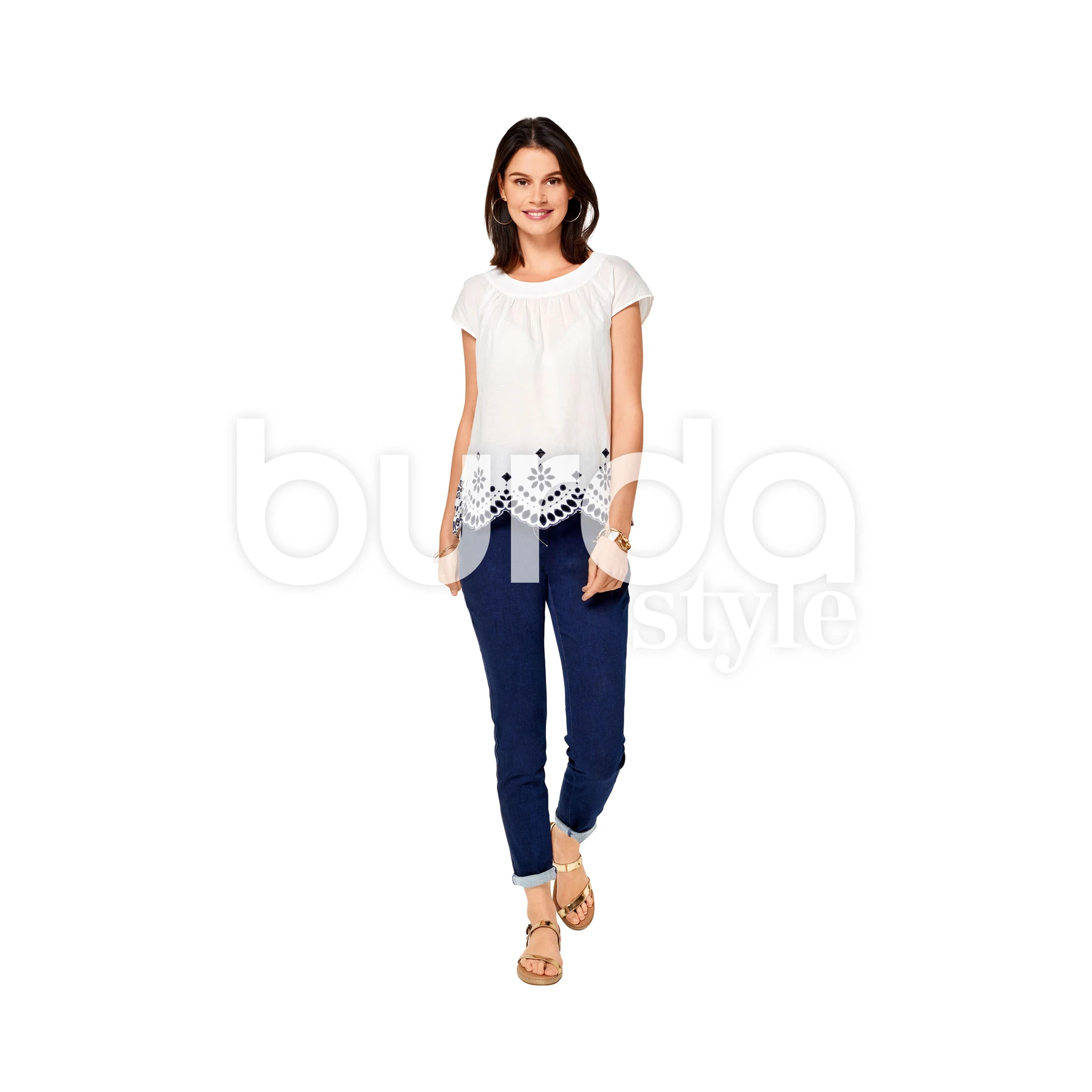 Burda Style Sewing Pattern Misses' Peasant Blouses