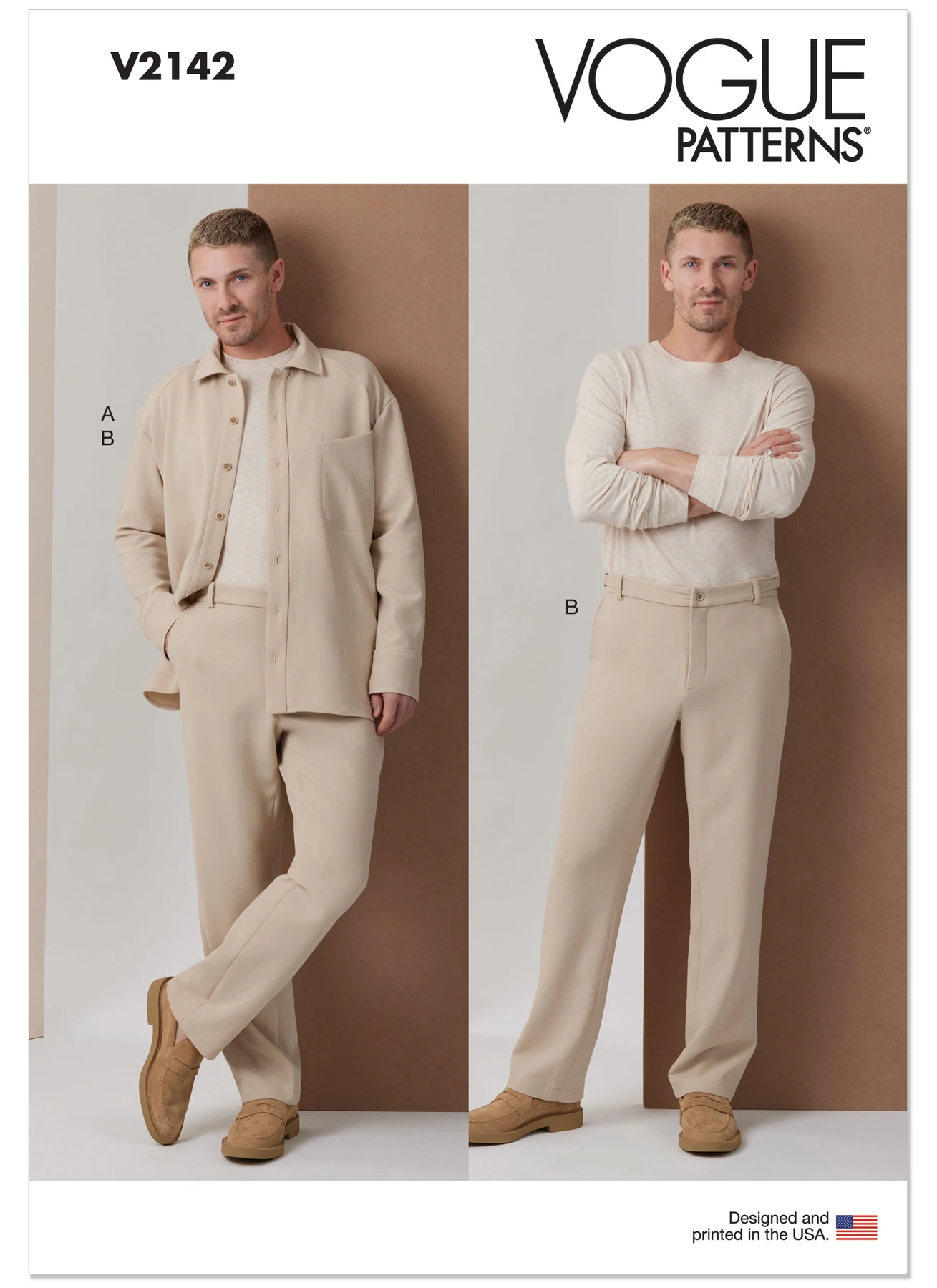 Vogue Patterns Men's Shirt and Pants (PDF) 1 Vogue Patterns Men's Shirt and Pants (PDF)