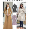 McCall's Sewing Pattern Misses'/Miss Petite and Women's/Women Petite Coats and Belt 22 McCall's Sewing Pattern Misses'/Miss Petite and Women's/Women Petite Coats and Belt