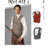 McCall's Sewing Pattern Men's Vest 20 McCall's Sewing Pattern Men's Vest