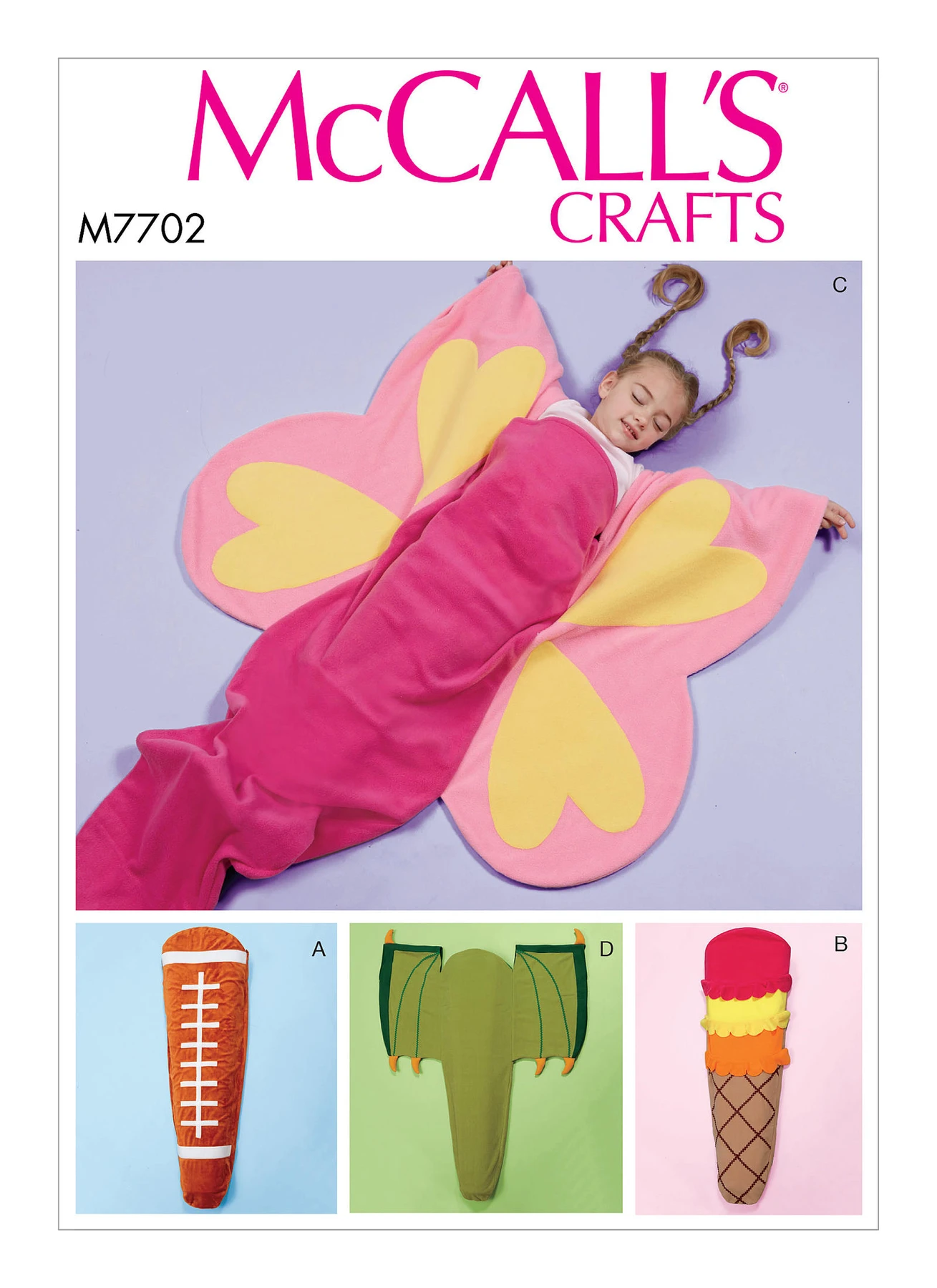 McCall's Sewing Pattern Kid's Themed Blanket (PDF) 1 McCall's Sewing Pattern Kid's Themed Blanket (PDF)