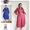 Know Me Sewing Pattern Misses' Shirtdress by Keechii B Style (PDF)
