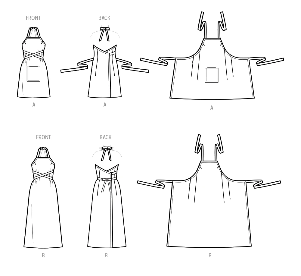 Simplicity Sewing Pattern 1970s Misses' Back-Wrap Dress and Jumper in Two Lengths (PDF) 8 Simplicity Sewing Pattern 1970s Misses' Back-Wrap Dress and Jumper in Two Lengths (PDF)