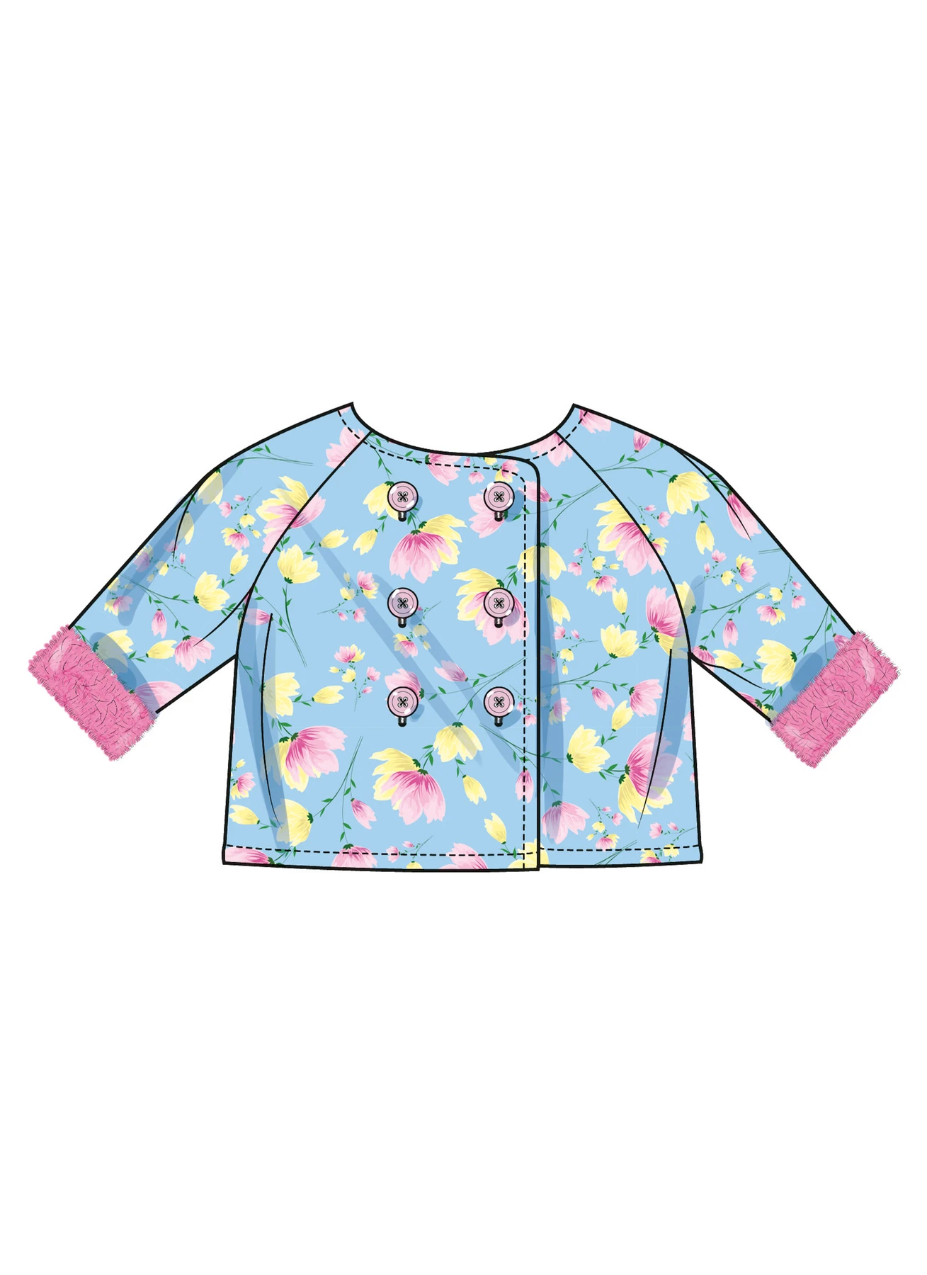 Butterick Sewing Pattern Babies Knit Coat with and without Hood and Leggings 3 Butterick Sewing Pattern Babies Knit Coat with and without Hood and Leggings