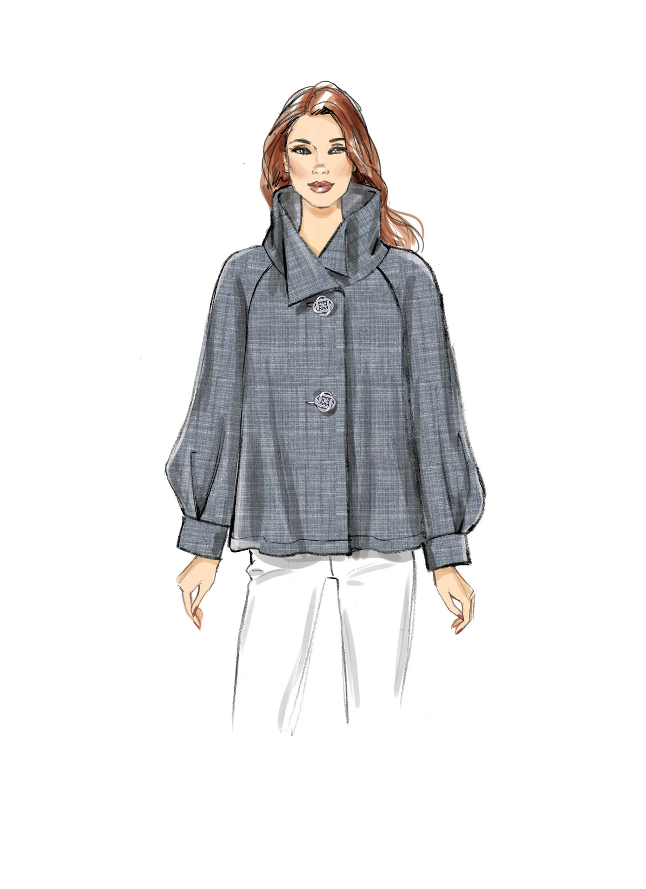 Vogue Patterns Misses' Top 4 Vogue Patterns Misses' Top