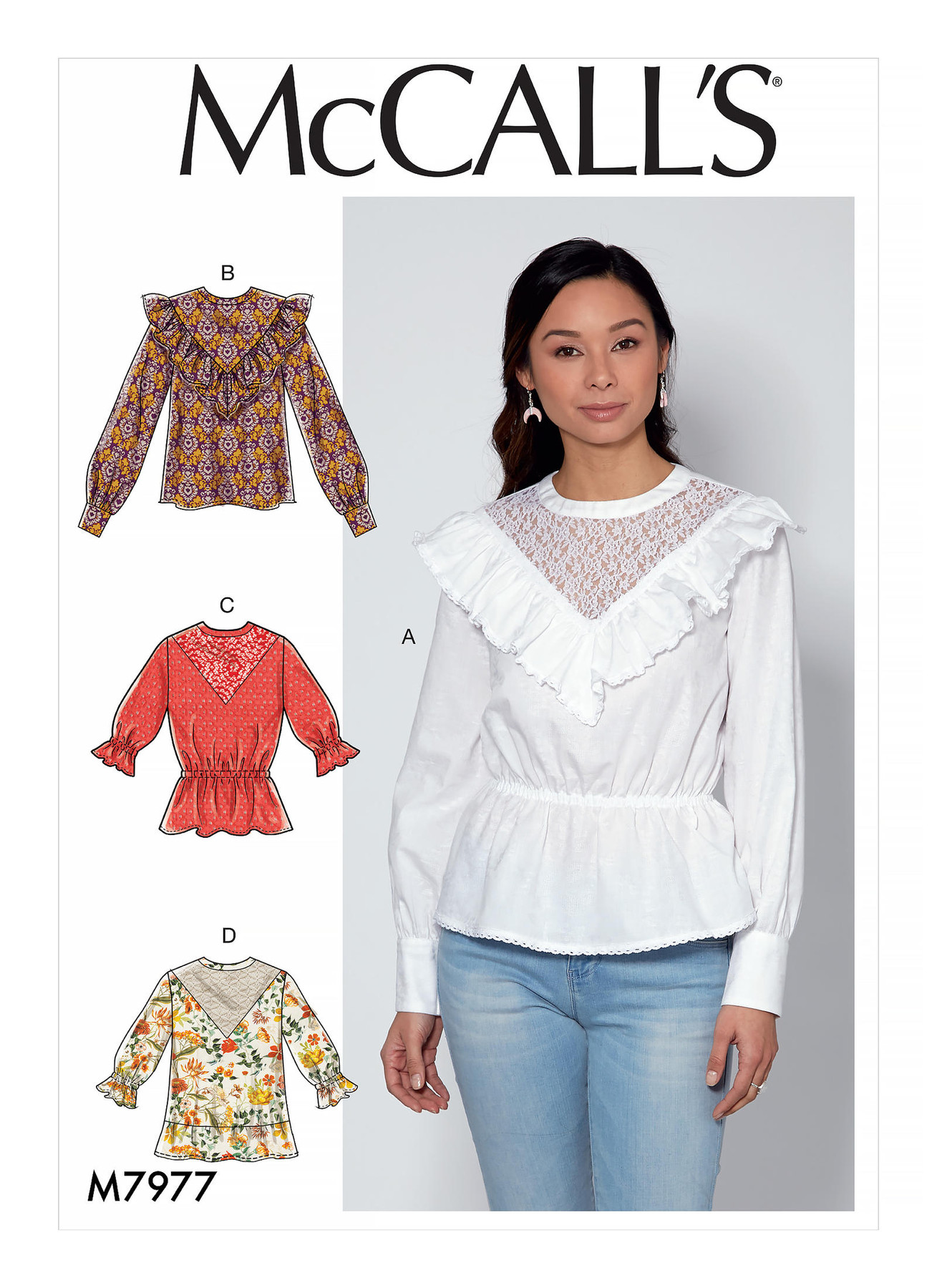 McCall's Sewing Pattern Misses' Tops (PDF) 1 McCall's Sewing Pattern Misses' Tops (PDF)