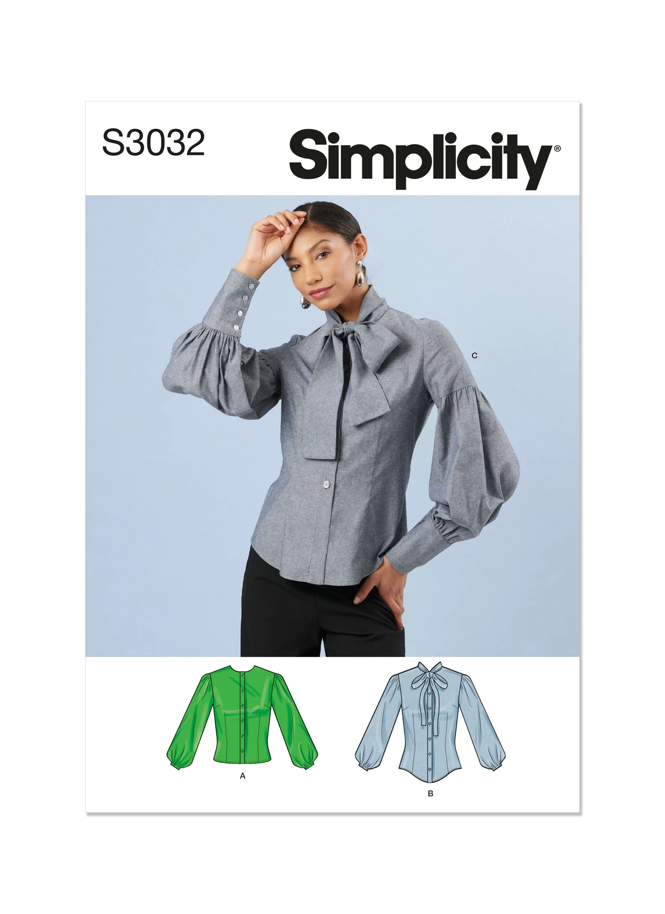 Simplicity Sewing Pattern Misses' Blouses 1 Simplicity Sewing Pattern Misses' Blouses