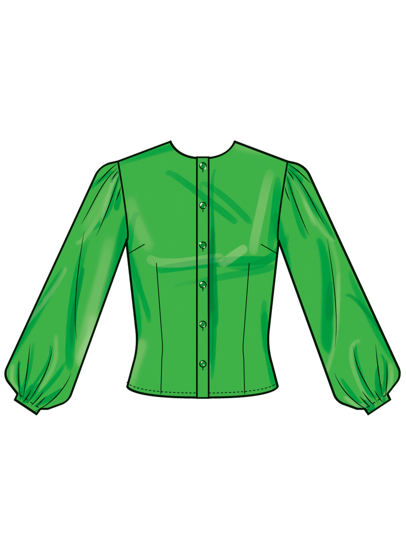 Simplicity Sewing Pattern Misses' Blouses 3 Simplicity Sewing Pattern Misses' Blouses