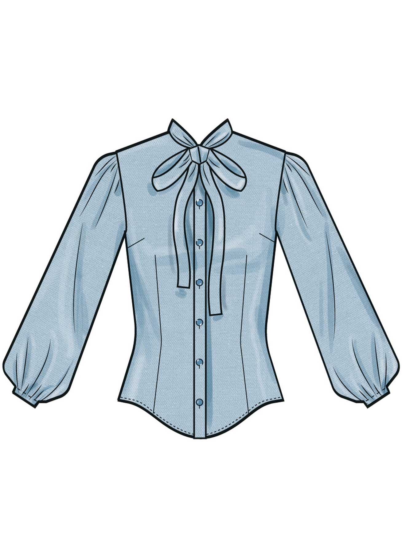 Simplicity Sewing Pattern Misses' Blouses 4 Simplicity Sewing Pattern Misses' Blouses