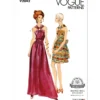 Vogue Patterns 1970s Misses' Dress In Two Lengths 19 Vogue Patterns 1970s Misses' Dress In Two Lengths