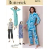 Butterick Sewing Pattern Misses' Lounge Set by Palmer/Pletsch 29 Butterick Sewing Pattern Misses' Lounge Set by Palmer/Pletsch