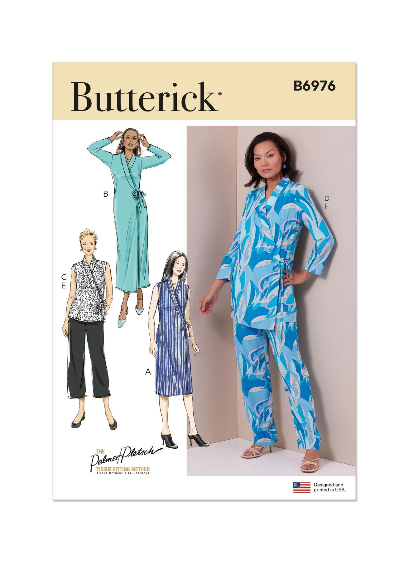 Butterick Sewing Pattern Misses' Lounge Set by Palmer/Pletsch 1 Butterick Sewing Pattern Misses' Lounge Set by Palmer/Pletsch