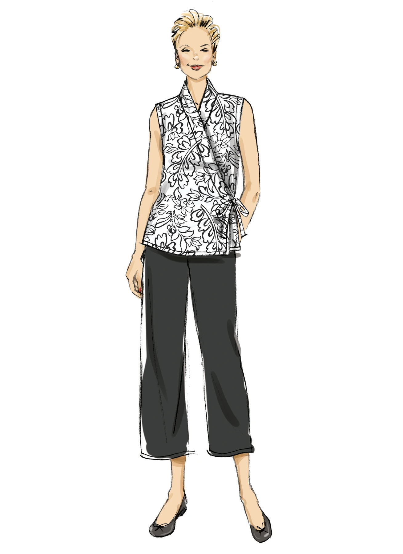 Butterick Sewing Pattern Misses' Lounge Set by Palmer/Pletsch 5 Butterick Sewing Pattern Misses' Lounge Set by Palmer/Pletsch