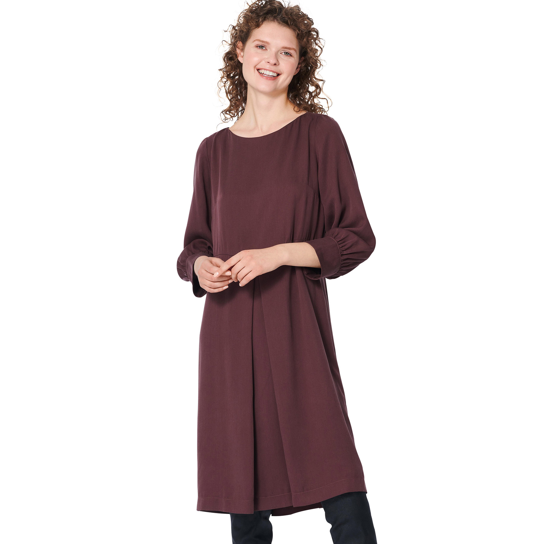 Burda Style Sewing Pattern 5975 Misses' Dress with Scoop Neckline and Sleeve Bands 3 Burda Style Sewing Pattern 5975 Misses' Dress with Scoop Neckline and Sleeve Bands