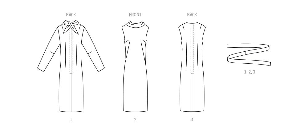 Simplicity Sewing Pattern 1960s Misses' Dress (PDF) 4 Simplicity Sewing Pattern 1960s Misses' Dress (PDF)