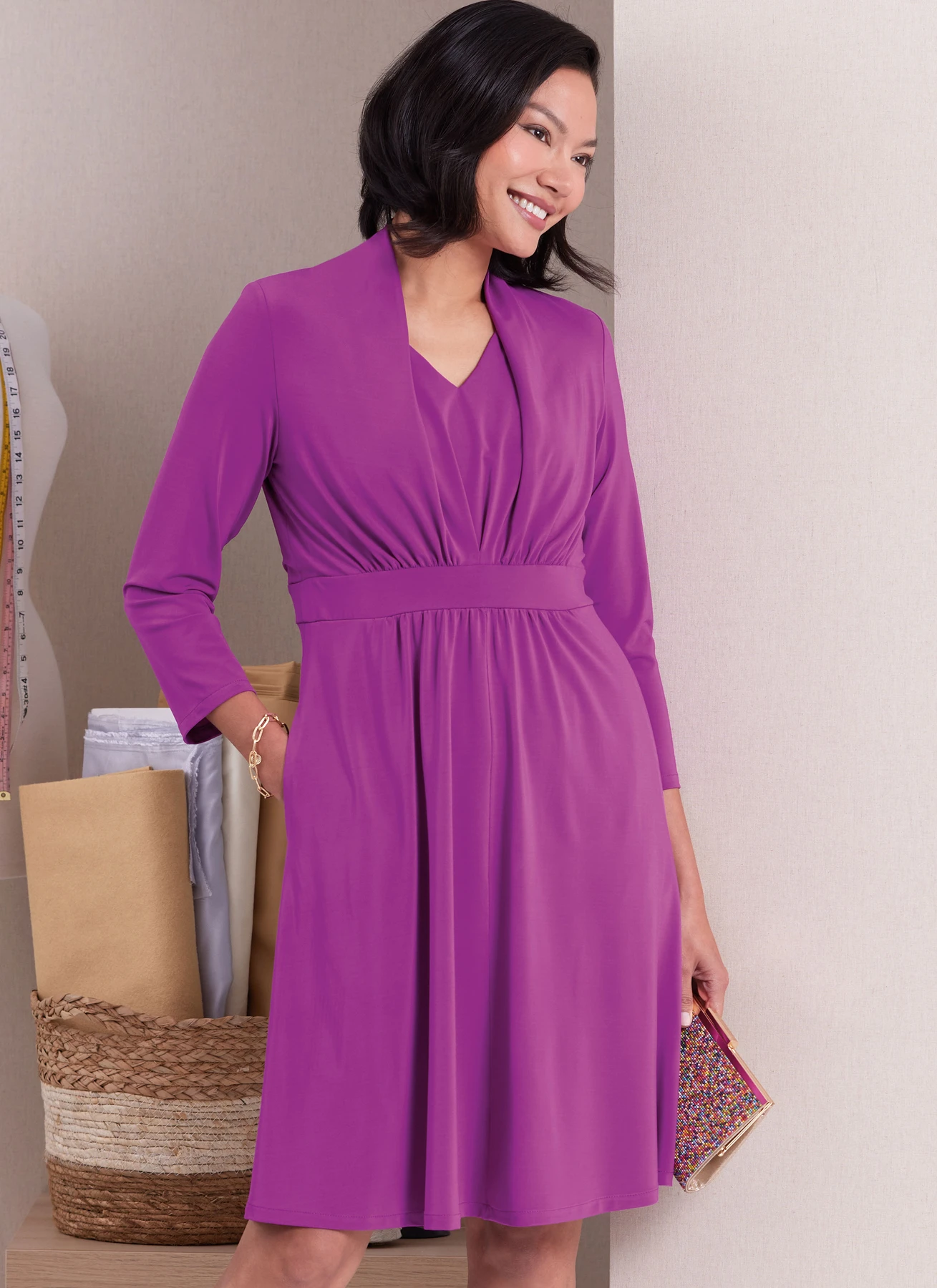 Butterick Sewing Pattern Misses' Knit Dresses by Palmer/Pletsch 4 Butterick Sewing Pattern Misses' Knit Dresses by Palmer/Pletsch