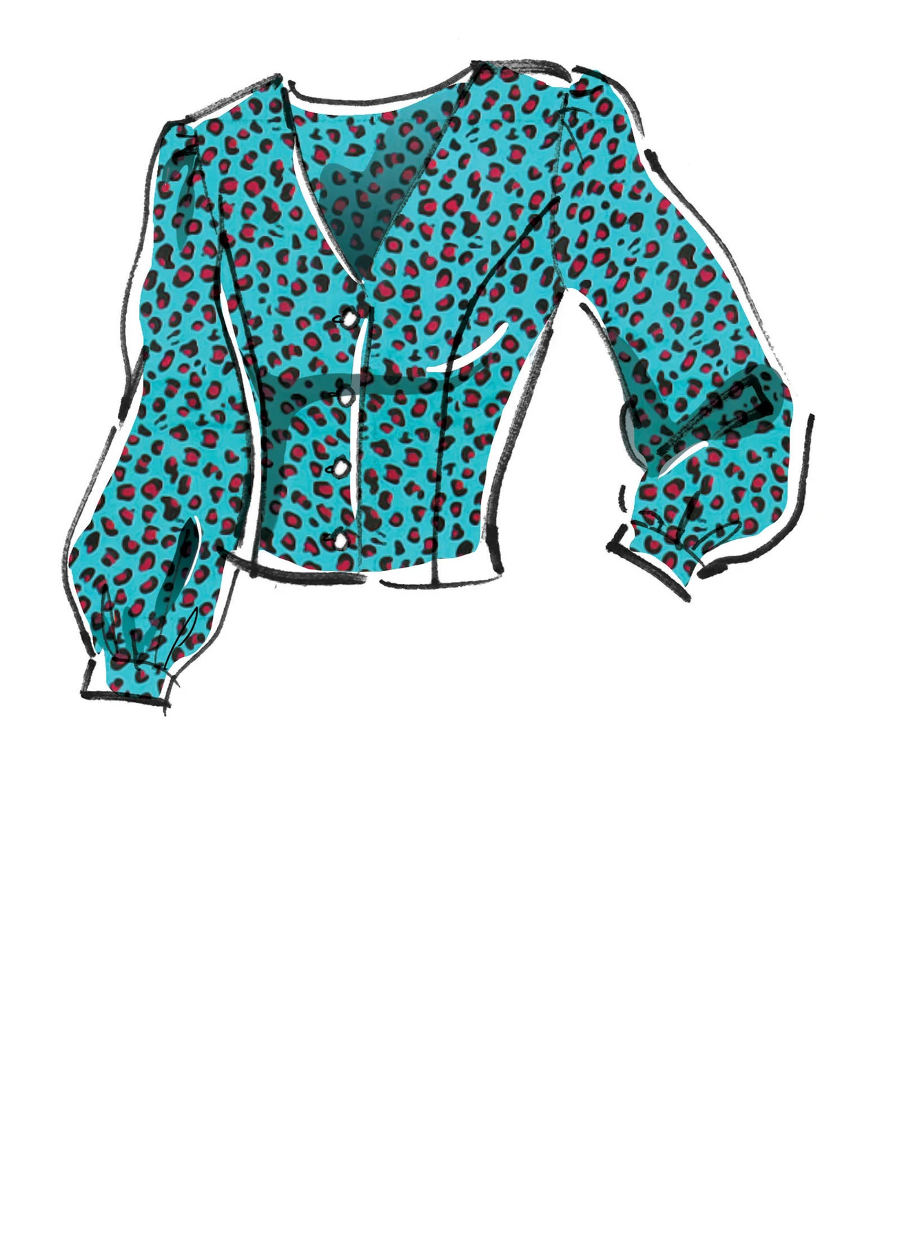 McCall's Sewing Pattern Misses' Tops (PDF) 730 McCall's Sewing Pattern Misses' Tops (PDF)