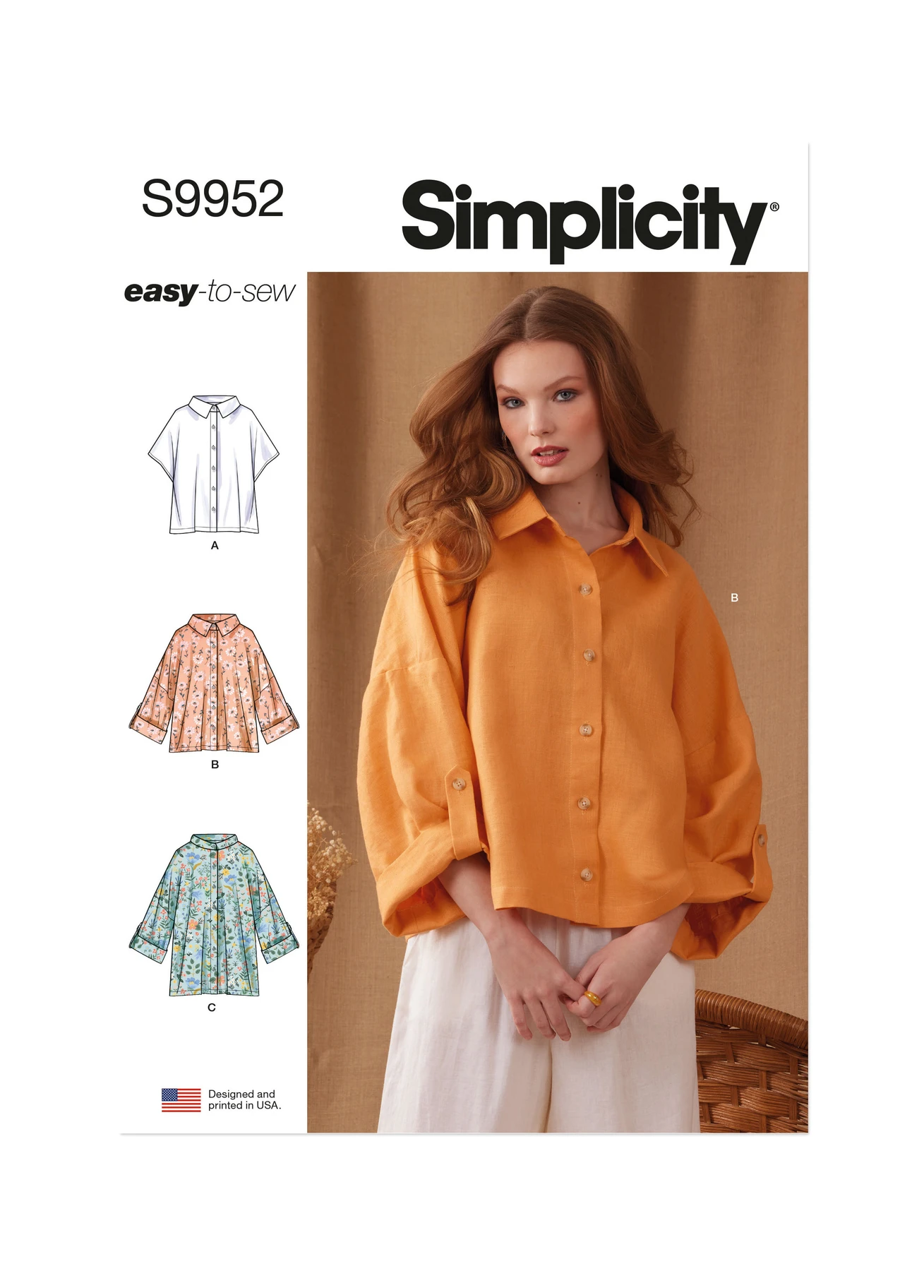 Simplicity Sewing Pattern Misses' Shirts 1 Simplicity Sewing Pattern Misses' Shirts