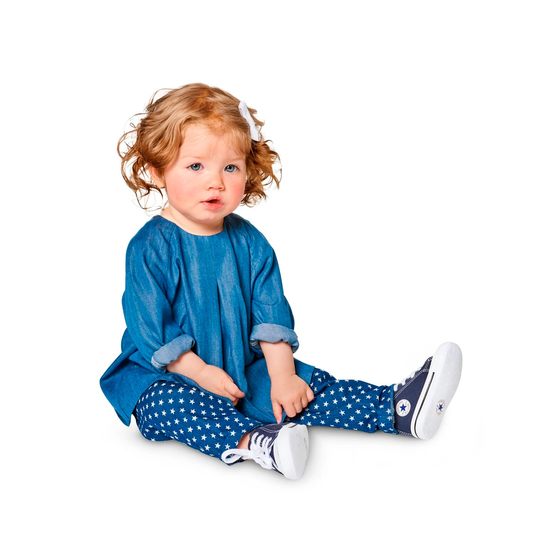 Burda Style Sewing Pattern Babies' Loose Dress 2 Burda Style Sewing Pattern Babies' Loose Dress