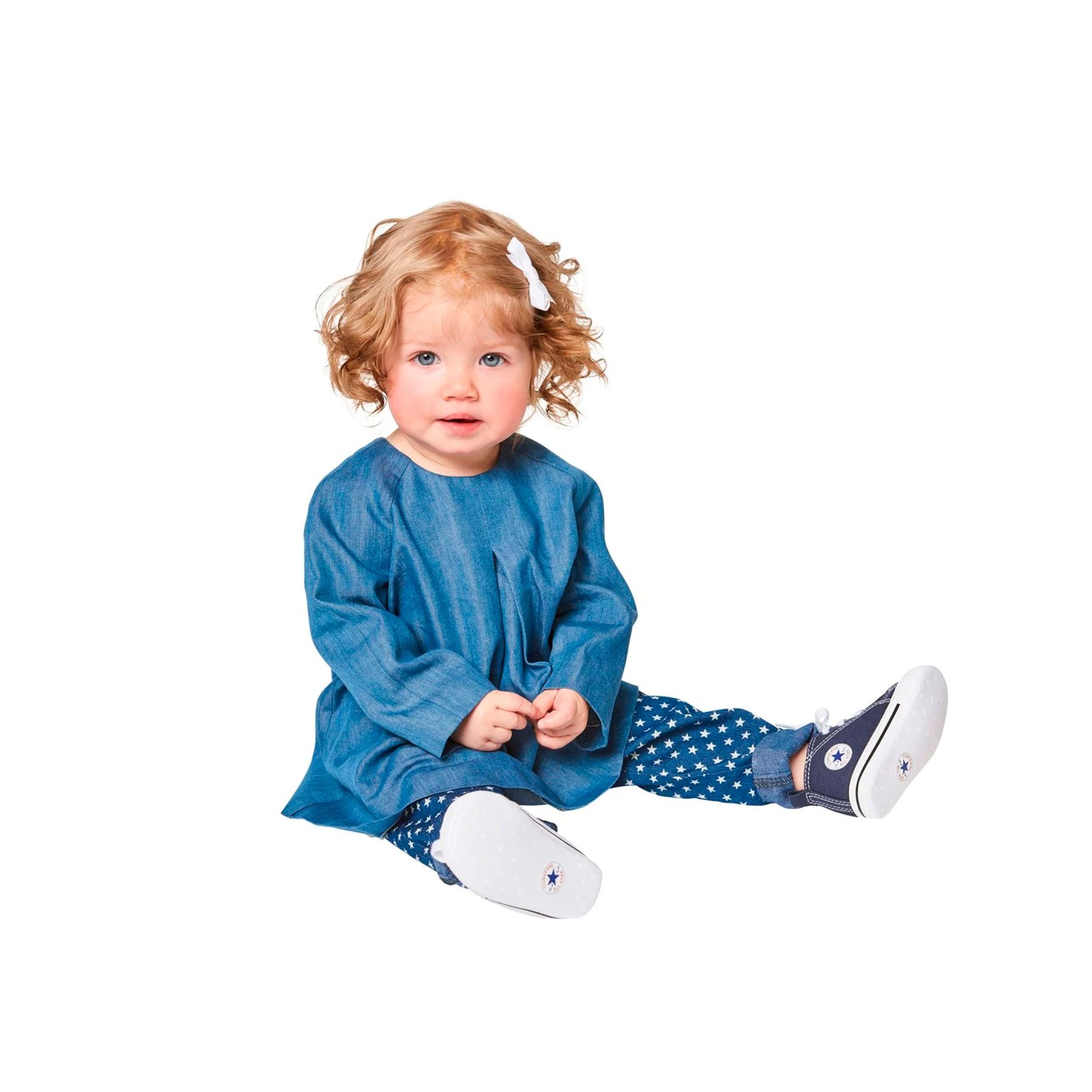 Burda Style Sewing Pattern Babies' Loose Dress 3 Burda Style Sewing Pattern Babies' Loose Dress