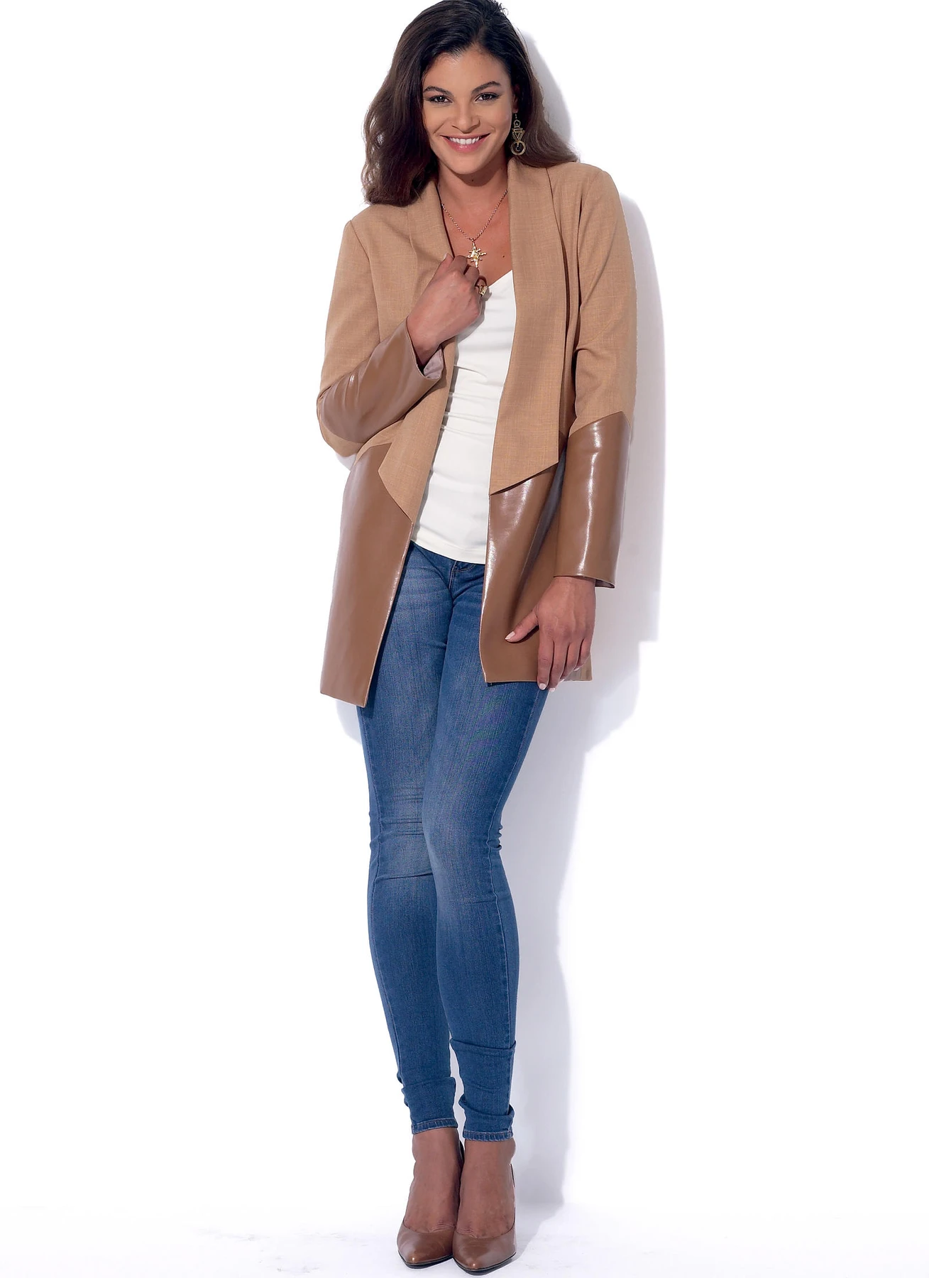 McCall's Sewing Pattern Misses' Open-Front Vest and Jackets (PDF) 6 McCall's Sewing Pattern Misses' Open-Front Vest and Jackets (PDF)