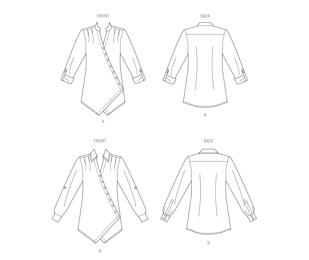 Butterick Sewing Pattern Misses' and Women's Shirt (PDF) 9 Butterick Sewing Pattern Misses' and Women's Shirt (PDF)