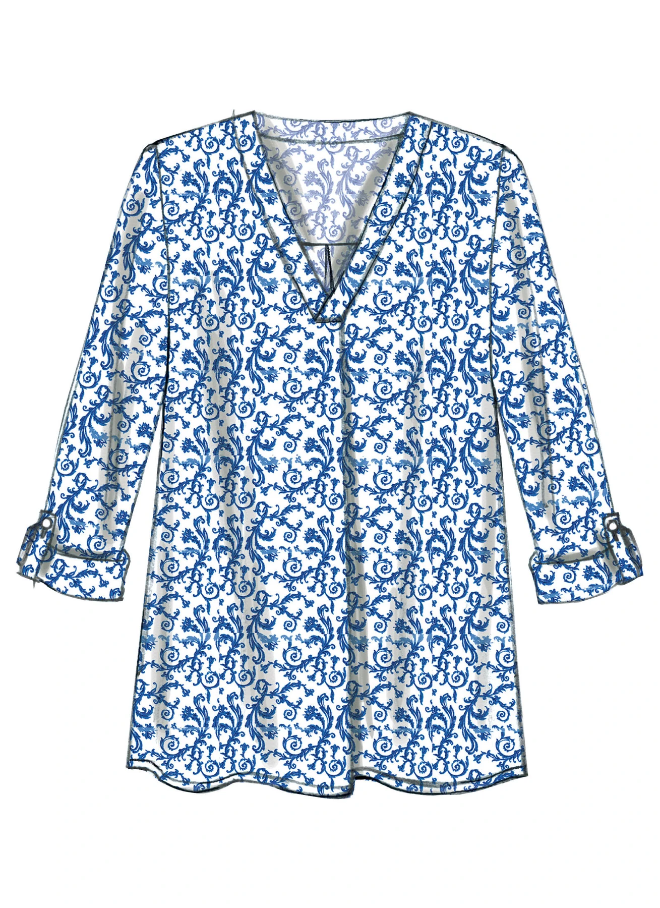 McCall's Sewing Pattern Misses' Pullover Tops (PDF) 5 McCall's Sewing Pattern Misses' Pullover Tops (PDF)