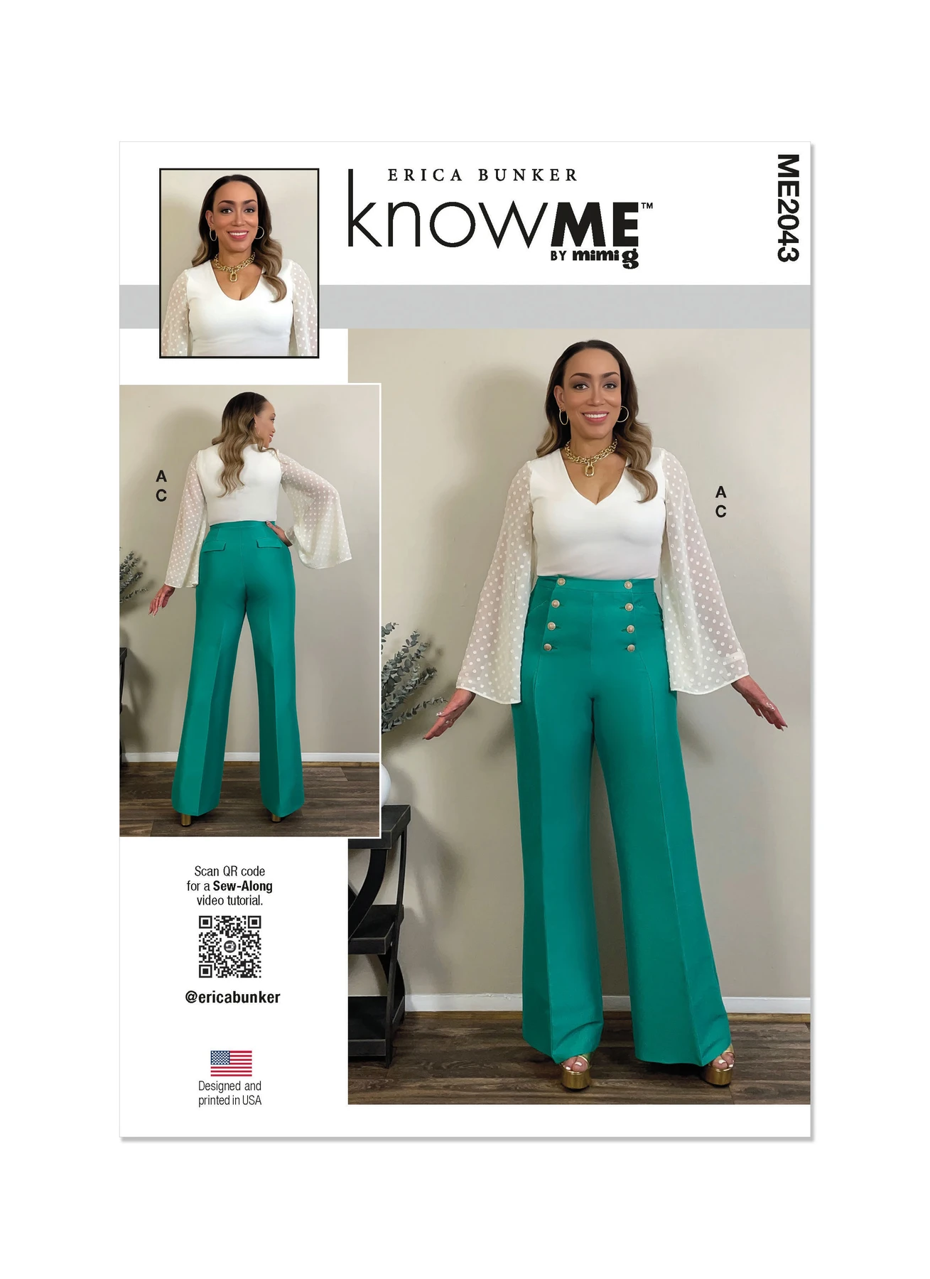 Know Me Sewing Pattern Misses Bodysuits and Pants (PDF) 1 Know Me Sewing Pattern Misses Bodysuits and Pants (PDF)
