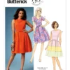 Butterick Sewing Pattern Misses'/Misses' Petite Gathered Dresses and Belt (PDF) 17 Butterick Sewing Pattern Misses'/Misses' Petite Gathered Dresses and Belt (PDF)