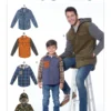 McCall's Sewing Pattern Men's and Boys' Lined Button-Front Jackets with Hood Options 17 McCall's Sewing Pattern Men's and Boys' Lined Button-Front Jackets with Hood Options