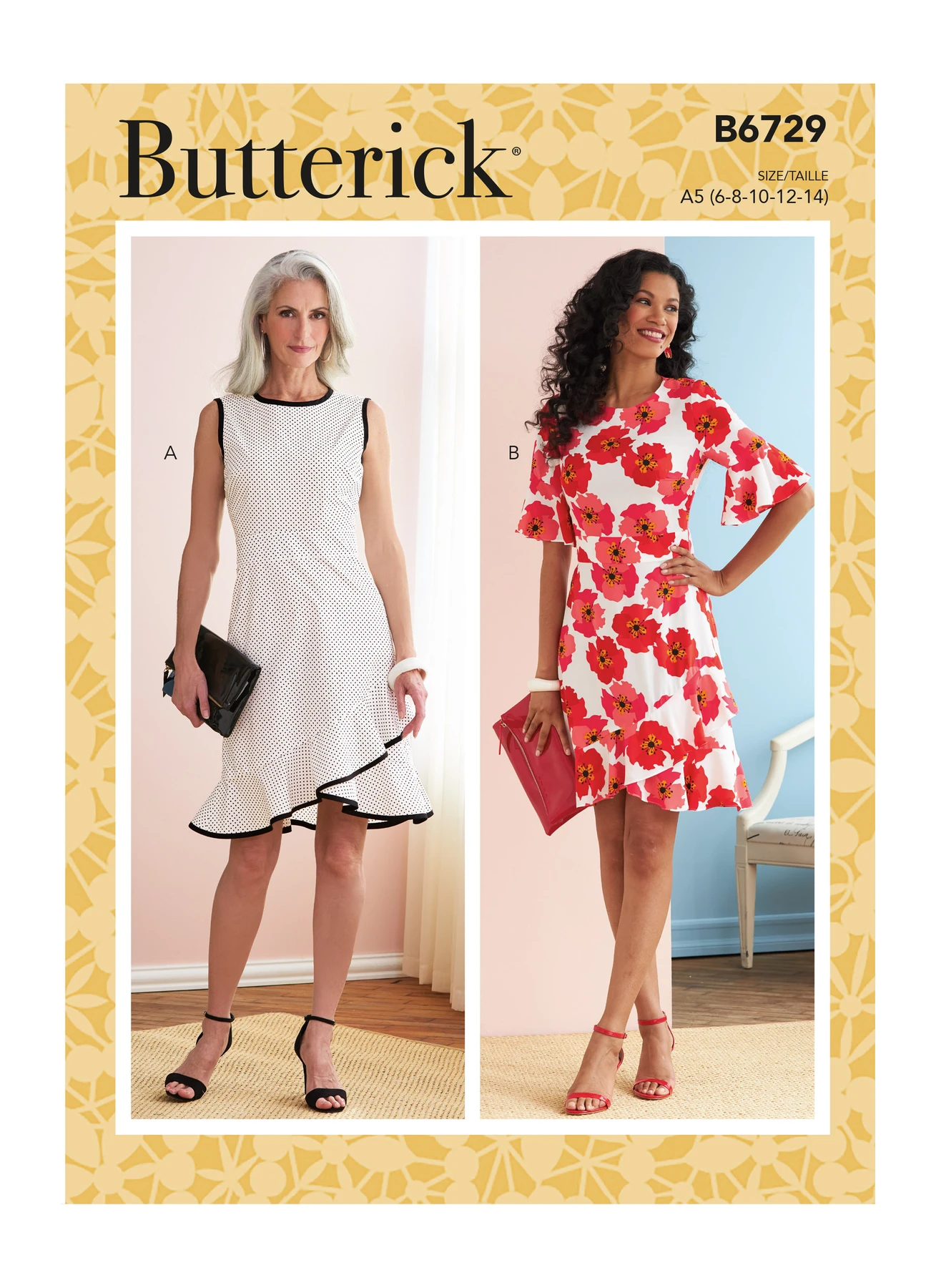 Butterick Sewing Pattern Misses' Dresses (PDF) 1 Butterick Sewing Pattern Misses' Dresses (PDF)