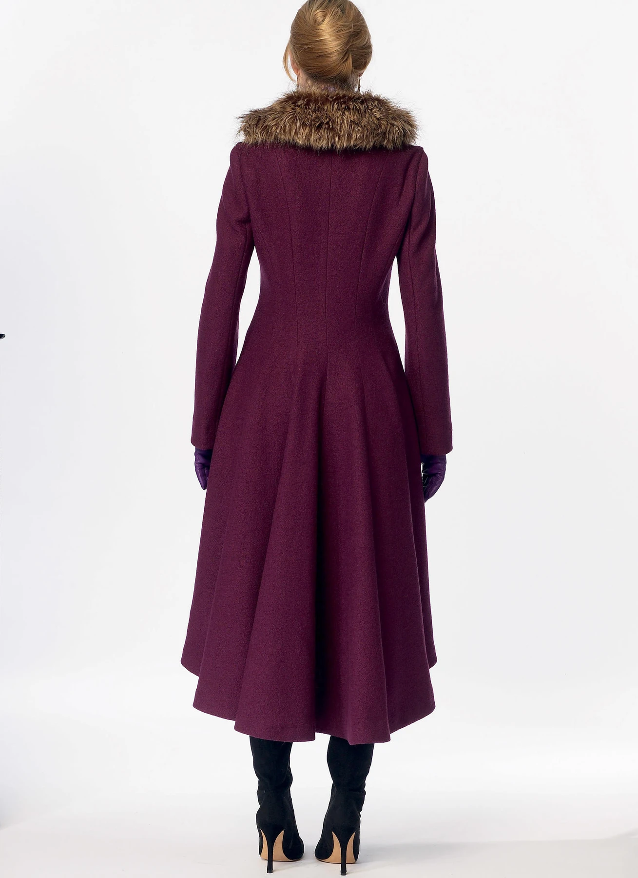 McCall's Sewing Pattern Misses'/Miss Petite Flared Coats, Belt and Detachable Collar/Hood (PDF) 7 McCall's Sewing Pattern Misses'/Miss Petite Flared Coats, Belt and Detachable Collar/Hood (PDF)