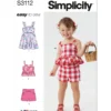 Simplicity Sewing Pattern Toddlers' Dress, Top and Shorts (PDF) 12 Simplicity Sewing Pattern Toddlers' Dress, Top and Shorts (PDF)