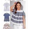 McCall's Sewing Pattern Misses' Pleated or Gathered Tops with Yokes (PDF) 21 McCall's Sewing Pattern Misses' Pleated or Gathered Tops with Yokes (PDF)