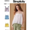 Simplicity Sewing Pattern Misses' Tops (PDF) 23 Simplicity Sewing Pattern Misses' Tops (PDF)