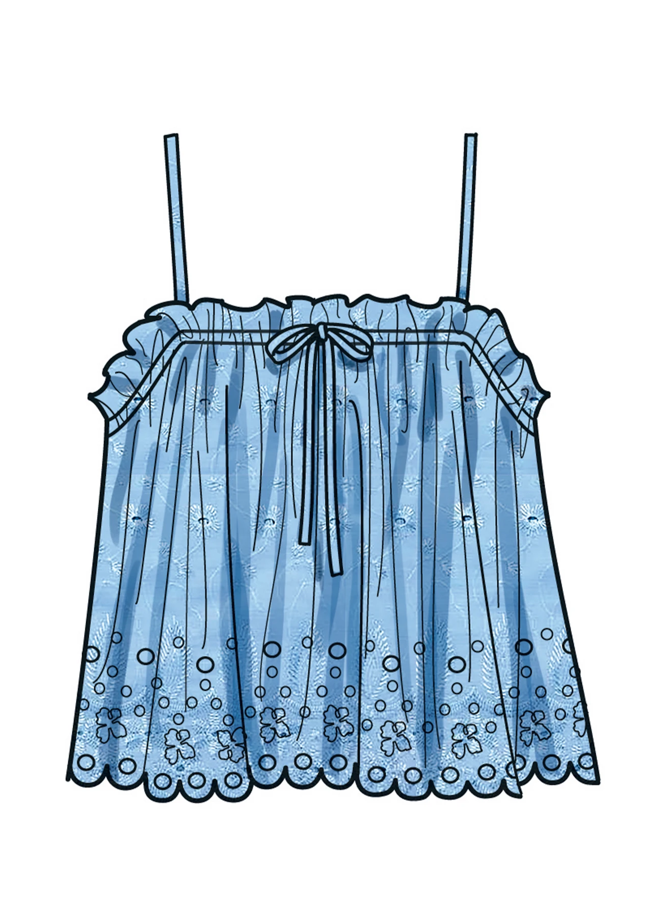 Simplicity Sewing Pattern Misses' Tops (PDF) 4 Simplicity Sewing Pattern Misses' Tops (PDF)