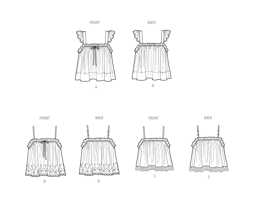 Simplicity Sewing Pattern Misses' Tops (PDF) 9 Simplicity Sewing Pattern Misses' Tops (PDF)